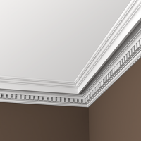 Карниз из полиуретана 1.50.111 Европласт - Плинтус потолочный с рисунком