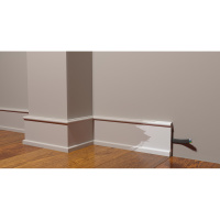 Плинтус напольный из дюрополимера DD712 Decor-Dizayn