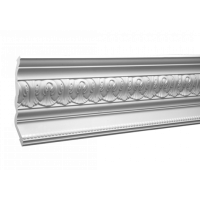 Карниз из полиуретана 1.50.201 Европласт - Плинтус потолочный с рисунком