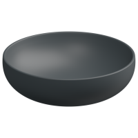 Раковина накладная 45 см GSG Ceramic Design Easy EALAVRO45028, Ebano Matt EALAVRO45028