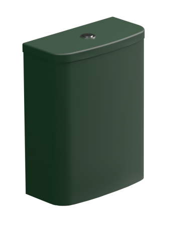 Бачок для напольного унитаза с механизмом смыва GSG Ceramic Design Like LKCIMBL036 + ACS82, Smeraldo Matt LKCIMBL036
