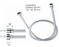 Шланг для душа ПВХ Remer 332CNBC200 200 cм 332cnbc200