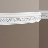 Молдинг гибкий из полиуретана 1.51.358 Европласт - Декоративный молдинг с рисунком