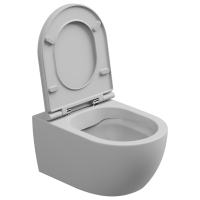 Чаша подвесного унитаза биколор GSG Ceramic Design Like LKWCSOBI000/001, White/White Matt LKWCSOBI000/001