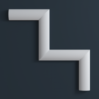 Угловой элемент 1.52.816 из полиуретана Европласт