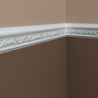 Молдинг гибкий из полиуретана 1.51.358 Европласт - Декоративный молдинг с рисунком