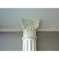 K1001 Ствол (тело) полуколонны Orac Decor из полиуретана - Декоративные полуколонны