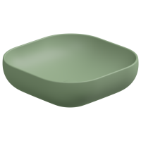 Раковина накладная 45 см GSG Ceramic Design Easy EALAVQU45031, Salvia Matt EALAVQU45031
