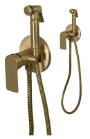 Гигиенический душ со смесителем Remer Infinity I65VO, латунь состаренная I65VO