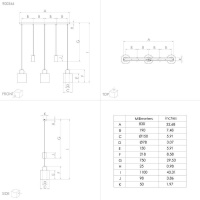 Подвес Eglo GAZZOLA 900346