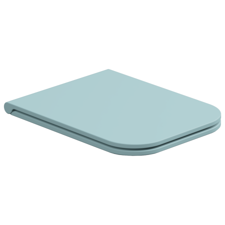 Крышка с сиденьем для подвесного унитаза с микролифтом GSG Ceramic Design Brio BRCOPRSLTICR037, Ice Matt BRCOPRSLTICR037