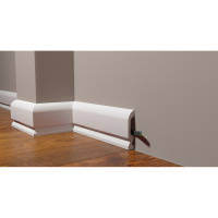 Плинтус напольный из дюрополимера DD700 под светодиодную подсветку Decor-Dizayn