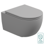 Чаша подвесного унитаза со смывом Eco Clean (торнадо) GSG Ceramic Design Like LKWCSOEC033, Perla Matt LKWCSOEC033