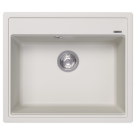 Кухонная мойка ABBER Quarz AQ2902W белый