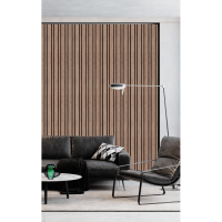 Стеновая панель из дюрополимера HIWOOD LV133 BR417K - 3D Панель