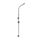 Душевая стойка с двумя держателями лейки Remer 318C 318C