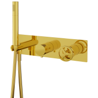 Смеситель для душа Remer Chrono CH97D3DO, золото глянцевое CH97D3DO