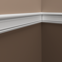 Молдинг гибкий из полиуретана 1.51.345 Европласт - Декоративный молдинг