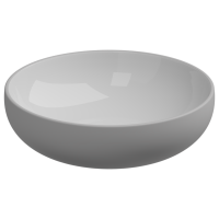 Раковина накладная биколор 45 см GSG Ceramic Design Easy EALAVRO45BI000/033, White/Perla Matt EALAVRO45BI000/033