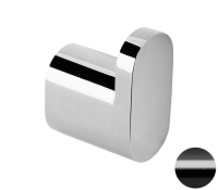 Крючок Remer Lounge LN50CFP, черный брашированный хром LN50CFP