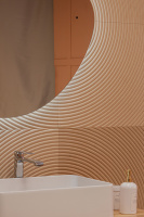 Зеркало ABBER Teil AG6502S с подсветкой, бесконтактный выключатель, диммер