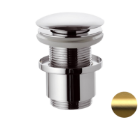 Донный клапан без перелива 1”1/4 Remer 904CC2114BG, золото брашированное 904CC2114BG