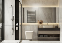 Унитаз ABBER Rechteck AC1201MBE подвесной светло-бежевый матовый, безободковый