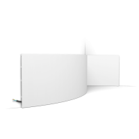 SX207F - Гибкая декоративная панель-плинтус SQUARE Orac Decor из дюрополимера