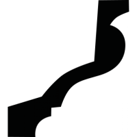 Карниз из полиуретана 1.50.129 Европласт - Плинтус потолочный