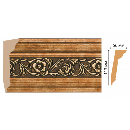 Карниз потолочный  129D-57