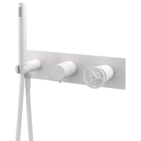 Смеситель для душа Remer Chrono CH97D2BO, белый матовый CH97D2BO