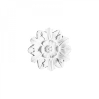 R12 Розетка потолочная с рисунком Orac Decor из полиуретана - Орнаментальная розетка