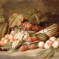 Картина: Gillemans Jan Pauwel the elder, Still Life with Fruit and a Squirrel