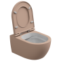Чаша подвесного унитаза биколор GSG Ceramic Design Like LKWCSOBI000/032, White/Cipria Matt LKWCSOBI000/032