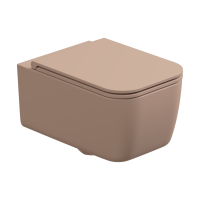 Чаша подвесного унитаза GSG Ceramic Design Brio BRWCSO032, Cipria Matt BRWCSO032