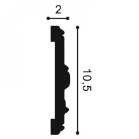P7010 Молдинг Orac Decor из полиуретана - Молдинг декоративный с рисунком