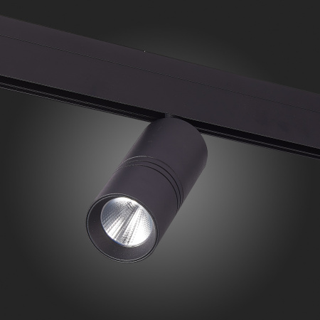 Магнитный трековый светильник ST Luce Черный LED 1*18W 3000K SKYLINE 48 ST365.436.18