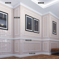 Напольный плинтус Bello Deco П6 120-24 из XPS Polymer