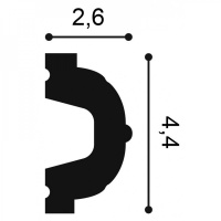 P2020 Молдинг Orac Decor из полиуретана - Молдинг декоративный с рисунком