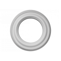 Розетка потолочная с рисунком  1.56.006 из полиуретана Европласт - Орнаментальная розетка