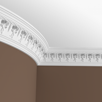 Карниз из полиуретана 1.50.279 Европласт - Плинтус потолочный с рисунком