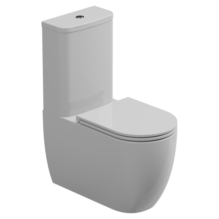 Чаша напольного унитаза GSG Ceramic Design Like LKMBL000P, белый глянцевый LKMBL000P