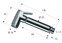 Гигиенический душ Remer 332OLAVOX, латунь состаренная 332OLAVO