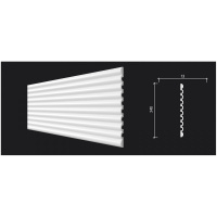 Стеновая панель из дюрополимера DD910(3m) Decor-Dizayn - 3D панель