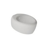 Биде подвесное GSG Ceramic Design Touch TOBISO001, белый матовый TOBISO001