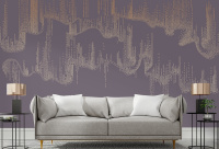Арт. L527-COL32-GOLD | Панно Lines