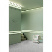 C382 Карниз для подсветки Orac Decor из полиуретана - Плинтус потолочный