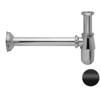 Сифон 1”1/4 Remer 970NO, черный матовый 970114NO