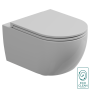 Чаша подвесного унитаза со смывом Eco Clean (торнадо) GSG Ceramic Design Like LKWCSOEC000, белый глянцевый LKWCSOEC000
