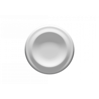 Розетка потолочная гладкая  1.56.702 из полиуретана Европласт